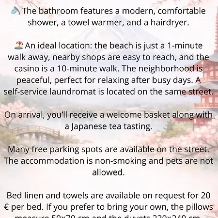 Sakura Seaside -experience Japonaise En Bord De شقة *
