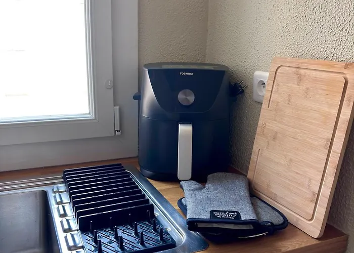 Elegant T2 100m De La 公寓 *